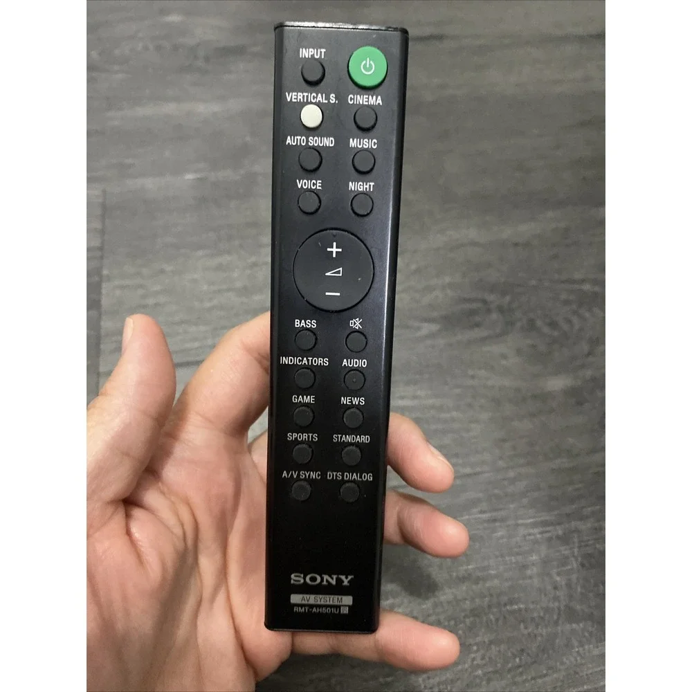SONY AV SYSTEM REMOTE CONTROL RMT-AH501U Works!
